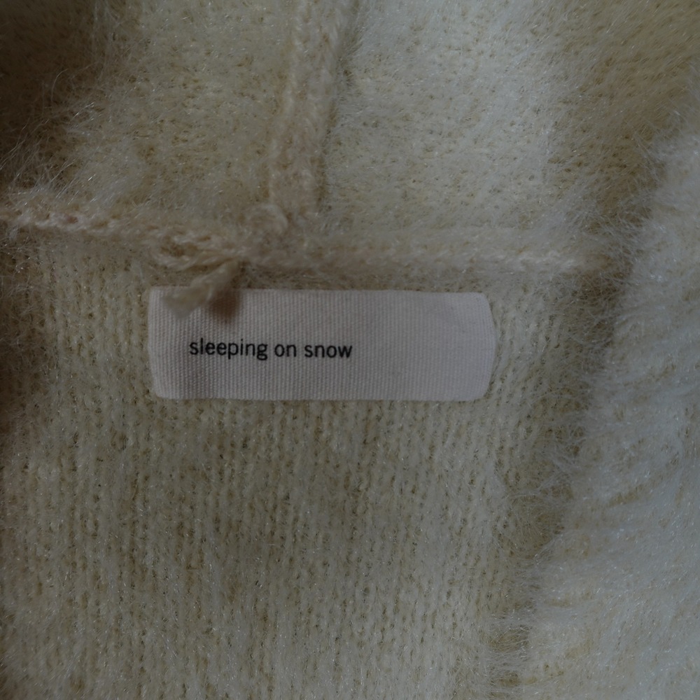 Anthropologie Cardigan Womens One Size Sleeping On Snow Fuzzy Cozy Night Bell - Picture 4 of 12